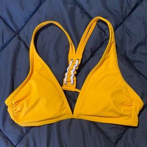 Yellow swimming top